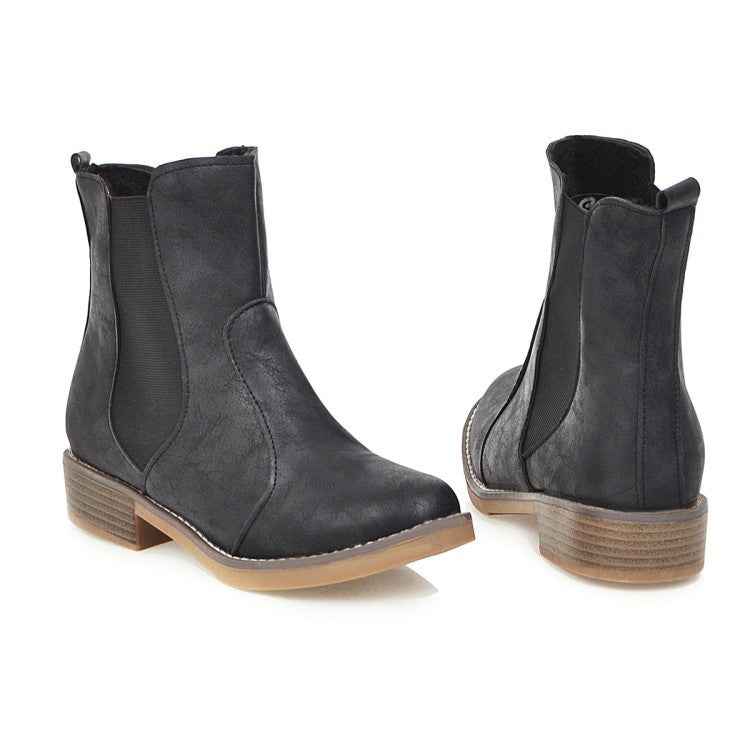 Riding boots women cowboy boots Mongolia boots casual knight short boots - Snapitonline