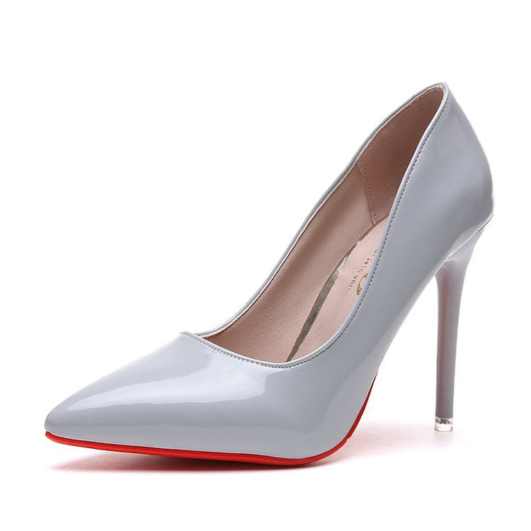 Pointed pumps high heels work shoes - Snapitonline