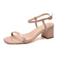 Fish mouth flat sandals - Snapitonline