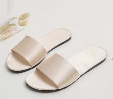 Satin red slippers - Snapitonline