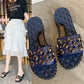 Rivet-shaped flat sandals - Snapitonline