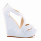 Large size high heels waterproof platform slope OL nightclub hollow women's sandals - Snapitonline