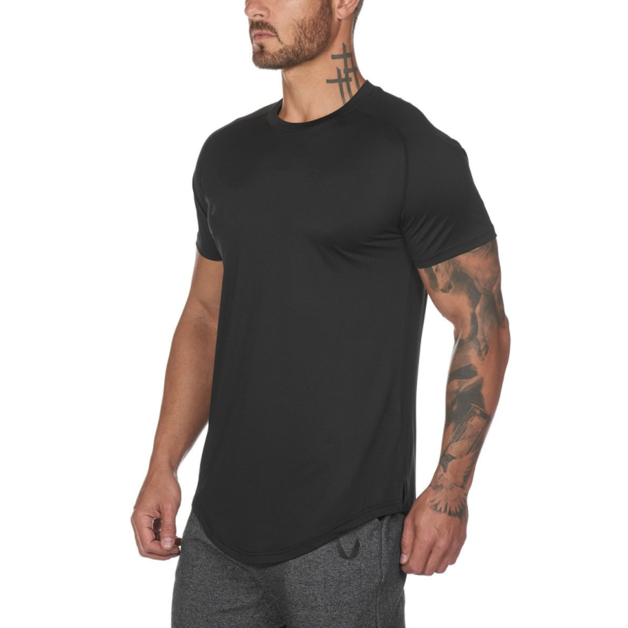 New Gym Wear Plain Shirts Custom Mens Fitness Sports Clothing - Snapitonline