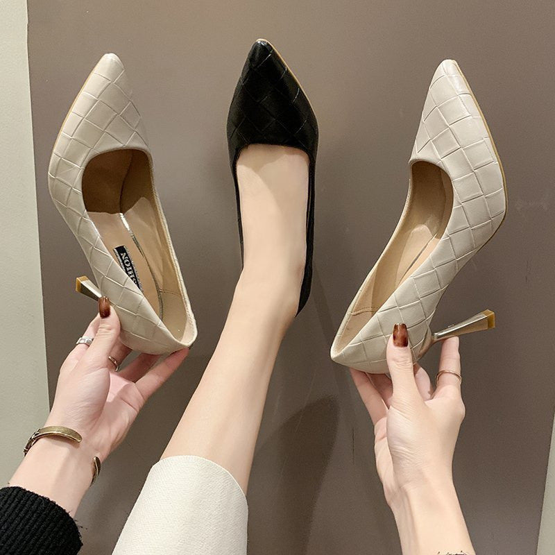 Sexy And Easy To Wear Pointed Pumps High Heels - Snapitonline