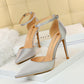 Pointed hollow high heels - Snapitonline