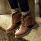 Men's British High-Top Tooling Snow Combat Boots - Snapitonline