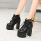 Super lightweight thick soled fashion boots - Snapitonline
