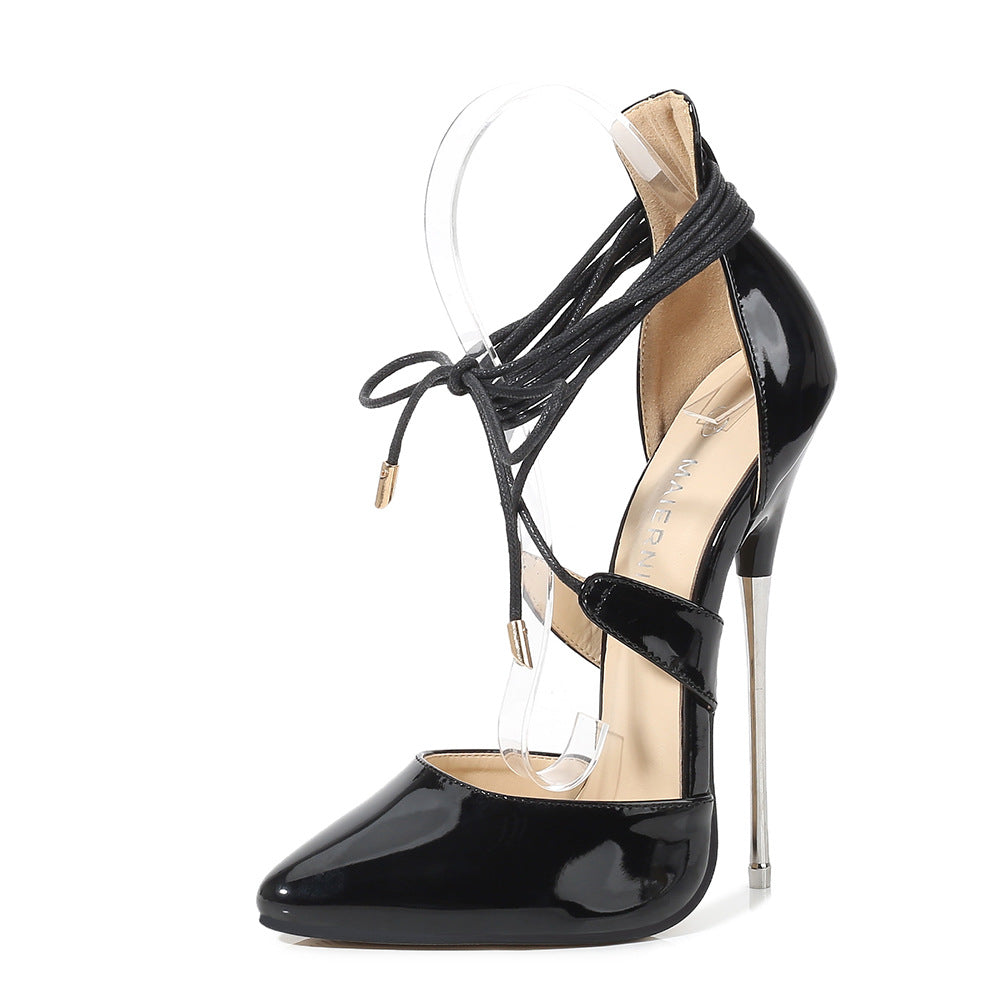 Lace high heels - Snapitonline
