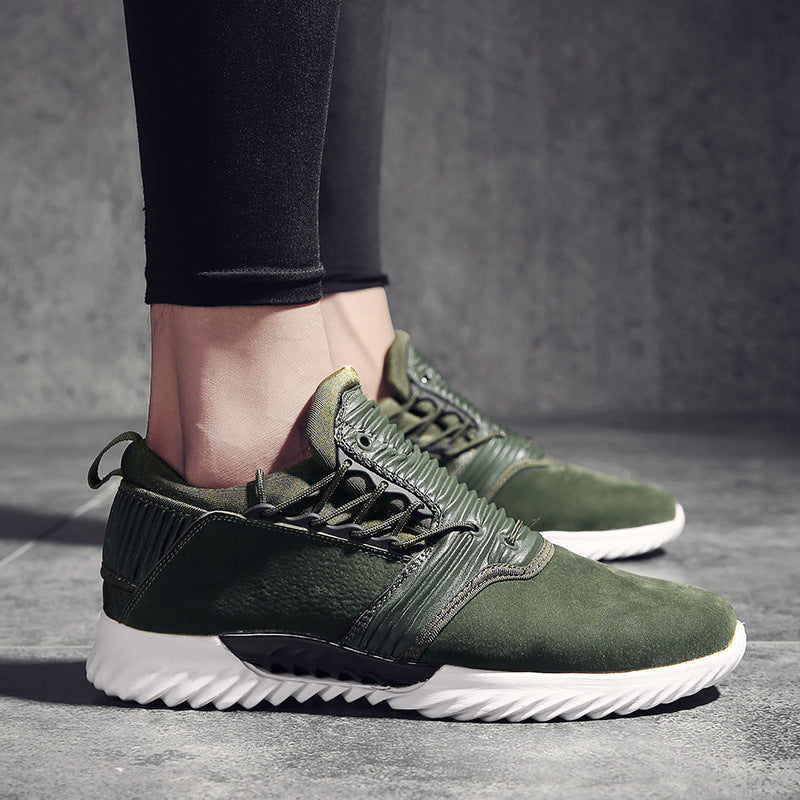 Set Foot Suede Korean Style Trendy Shoes Sneakers Men - Snapitonline
