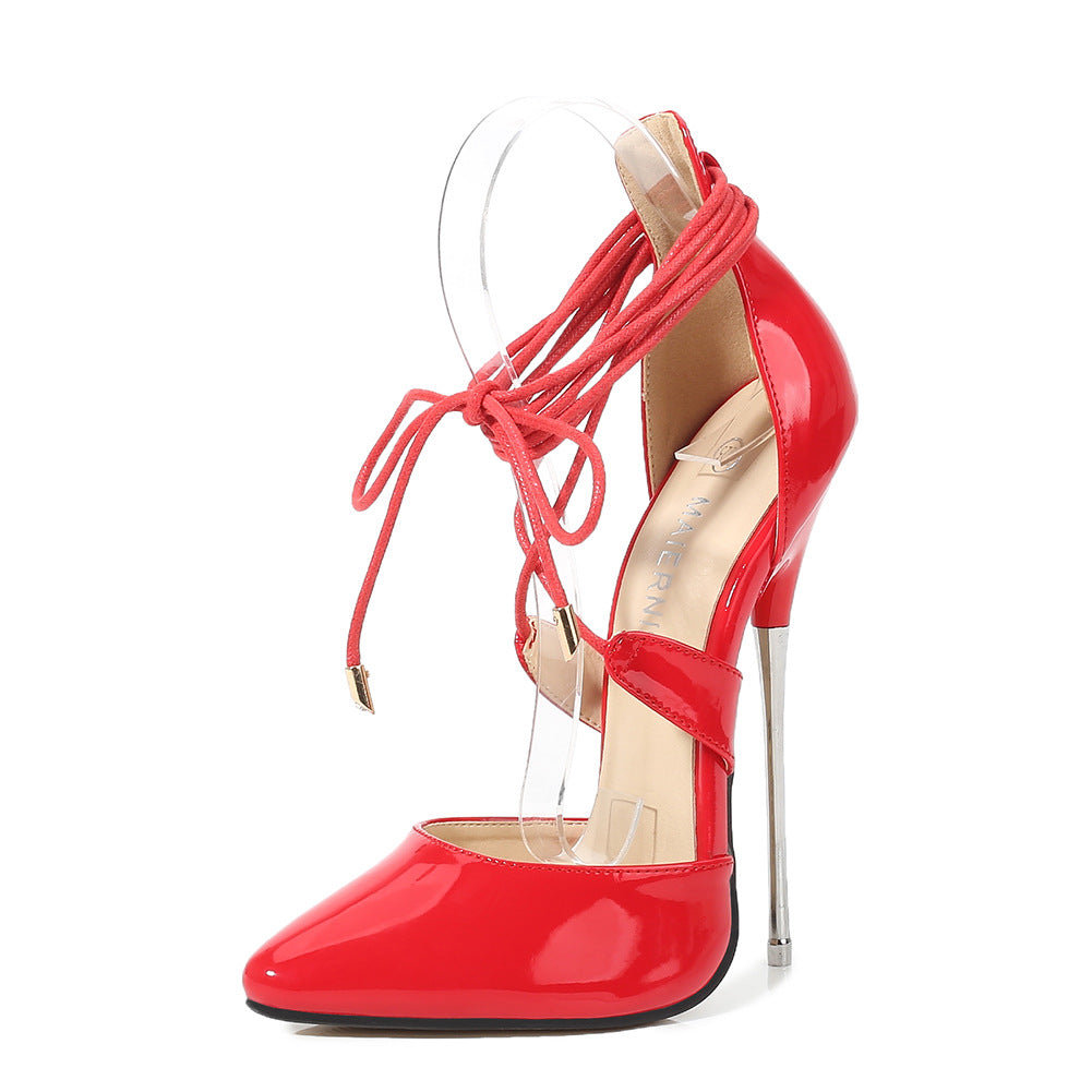 Lace high heels - Snapitonline
