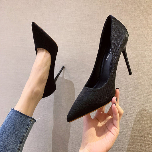 Lady pointed Pumps high heels - Snapitonline