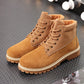 Leather boots casual men's boots Martin boots - Snapitonline