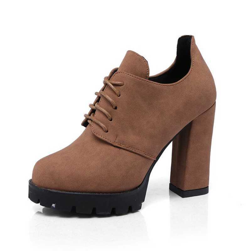 Women's Platform With Thick Heels And High Heels - Snapitonline