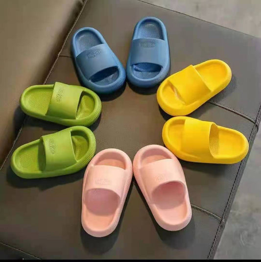 Slippery Wear-resistant Fashion Home Children's Literal Slippers - Snapitonline