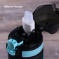 550ml/750ml High Quality Plastic Water Bottle With Straw Portable Gym Fitness Sports Shaker Drink Bottles Eco-Friendly Snapitonline