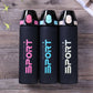 550ml/750ml High Quality Plastic Water Bottle With Straw Portable Gym Fitness Sports Shaker Drink Bottles Eco-Friendly Snapitonline