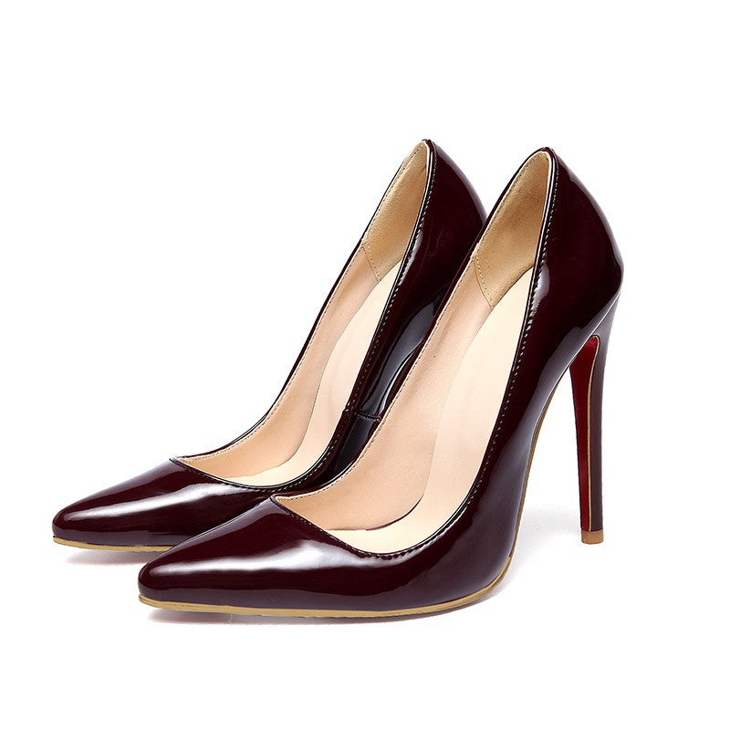 Women's slim heels sexy versatile high heels - Snapitonline