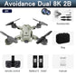 5G 8K HD Drone Professional Dual Camera Wifi GPS FPV Avoidance Fold Quadcopter Optical Flow Position Battery RC Distance 5000M Snapitonline