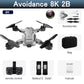 5G 8K HD Drone Professional Dual Camera Wifi GPS FPV Avoidance Fold Quadcopter Optical Flow Position Battery RC Distance 5000M Snapitonline