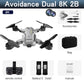 5G 8K HD Drone Professional Dual Camera Wifi GPS FPV Avoidance Fold Quadcopter Optical Flow Position Battery RC Distance 5000M Snapitonline