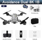 5G 8K HD Drone Professional Dual Camera Wifi GPS FPV Avoidance Fold Quadcopter Optical Flow Position Battery RC Distance 5000M Snapitonline