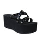 Women's Platform Slippers Wedge Gothic Style - Snapitonline