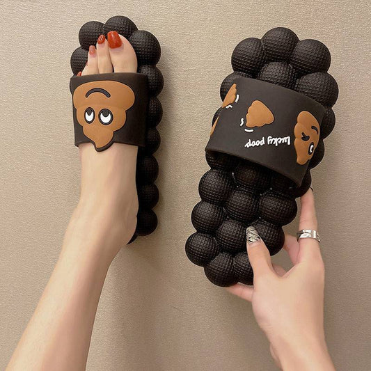 Trendy Lychee Slippers Mesh Slippers Women - Snapitonline