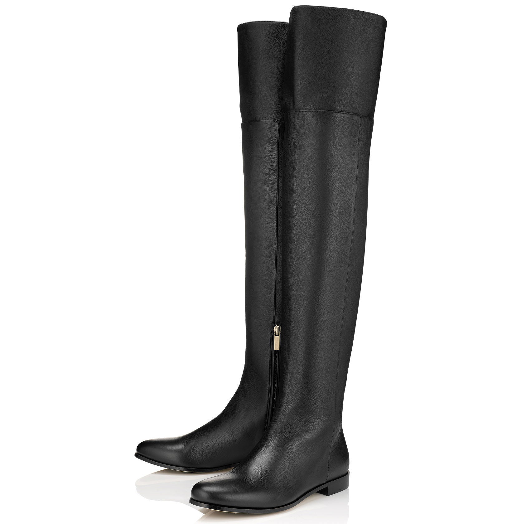 Over The Knee Flat Thigh Boots Casual Rider Boots - Snapitonline