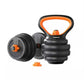 6 in 1 Dumbbell Set Heavey Weights Adjustable Kettlebell Disassembly Barbell Workout Exercise Gym Home Fitness Equipment Snapitonline