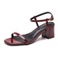 Fish mouth flat sandals - Snapitonline