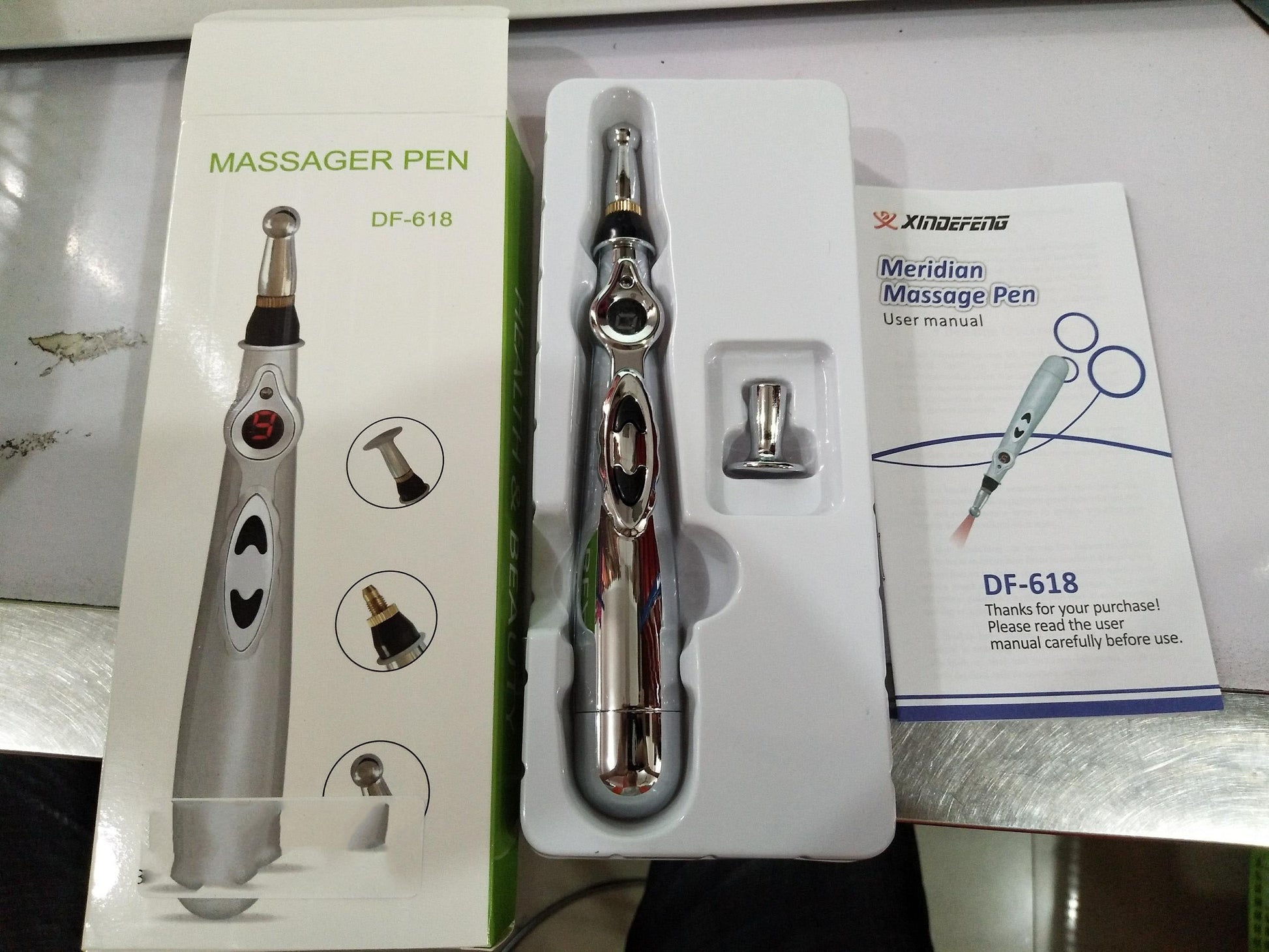 Massage Pen Health Quality Electric Energy Pen - Snapitonline
