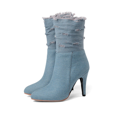 Shredded cowboy boots - Snapitonline