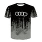 Short Sleeve Print Vintage Mens Clothes - Snapitonline