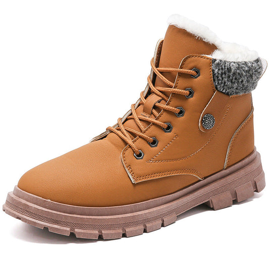 Martin boots cotton short boots - Snapitonline
