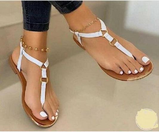 Toe flat sandals - Snapitonline