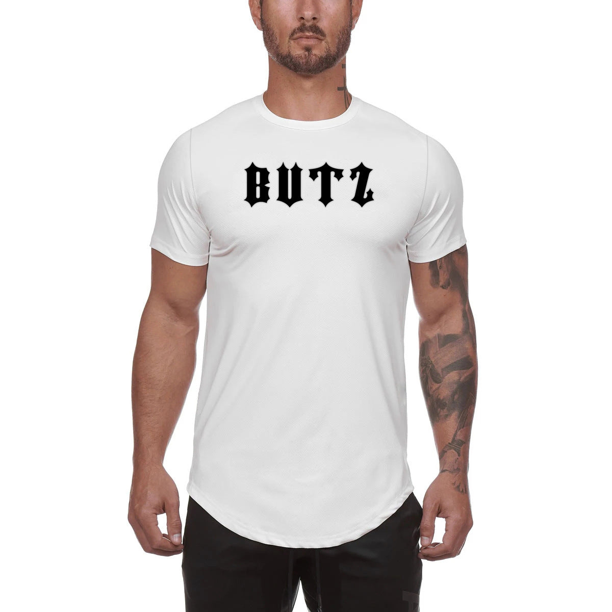 New Gym Wear Plain Shirts Custom Mens Fitness Sports Clothing - Snapitonline
