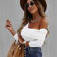 Off-Shoulder Long-Sleeved T Women - Snapitonline