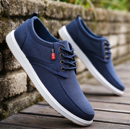 Men Casual Shoes 2021 Summer Canvas Shoes Men Breathable Casual Canvas Men Shoes Walking Men Shoes Chaussure Homme Factory sales - Snapitonline