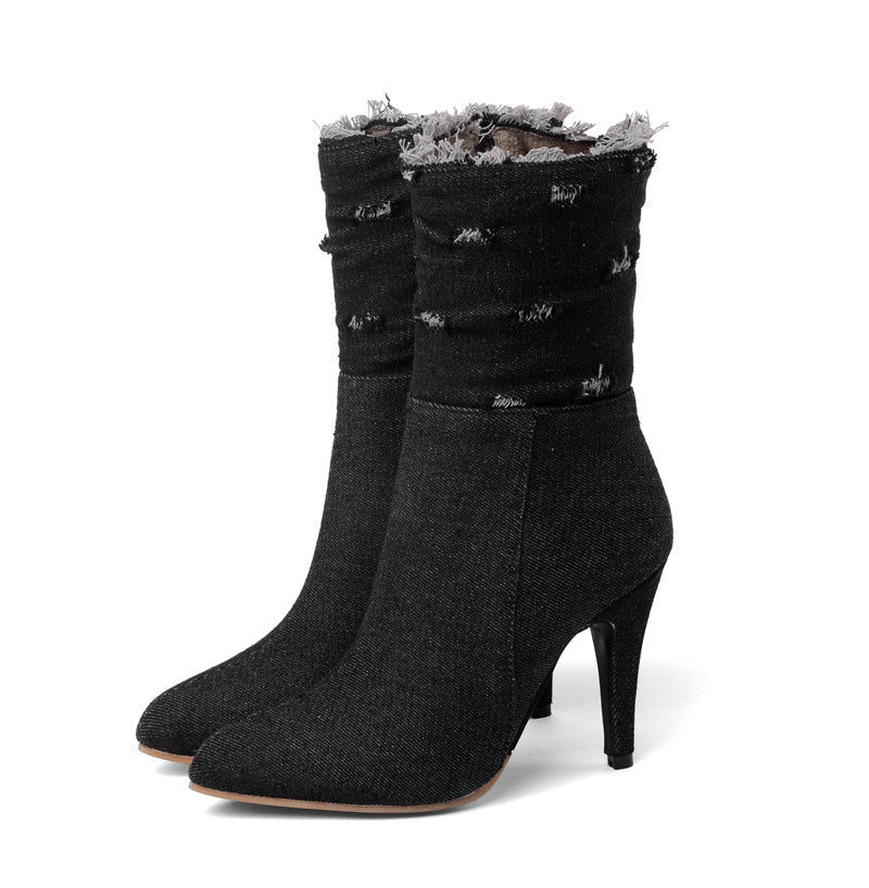 Shredded cowboy boots - Snapitonline