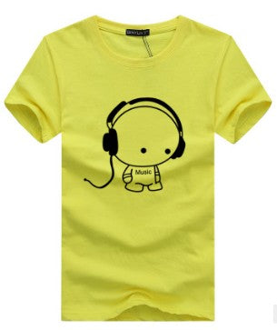 Summer new style, short sleeved T-shirt, men's loose casual fat man, big size young short sleeved T-shirt. - Snapitonline