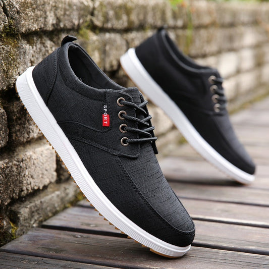 Men Casual Shoes 2021 Summer Canvas Shoes Men Breathable Casual Canvas Men Shoes Walking Men Shoes Chaussure Homme Factory sales - Snapitonline