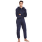 Men's autumn and winter warmth one-piece pajamas - Snapitonline