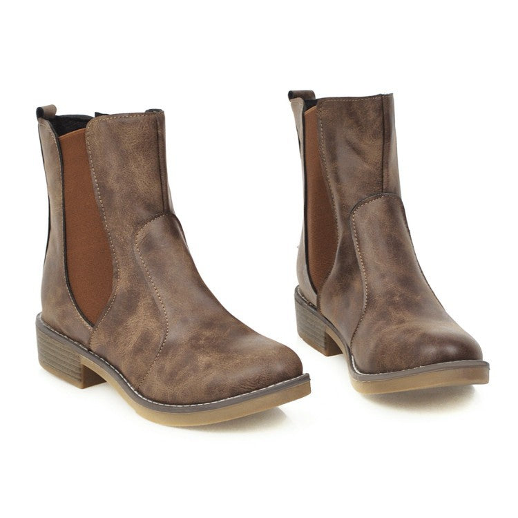 Riding boots women cowboy boots Mongolia boots casual knight short boots - Snapitonline
