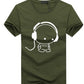 Summer new style, short sleeved T-shirt, men's loose casual fat man, big size young short sleeved T-shirt. - Snapitonline