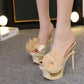 Slip-on stiletto heel pumps - Snapitonline
