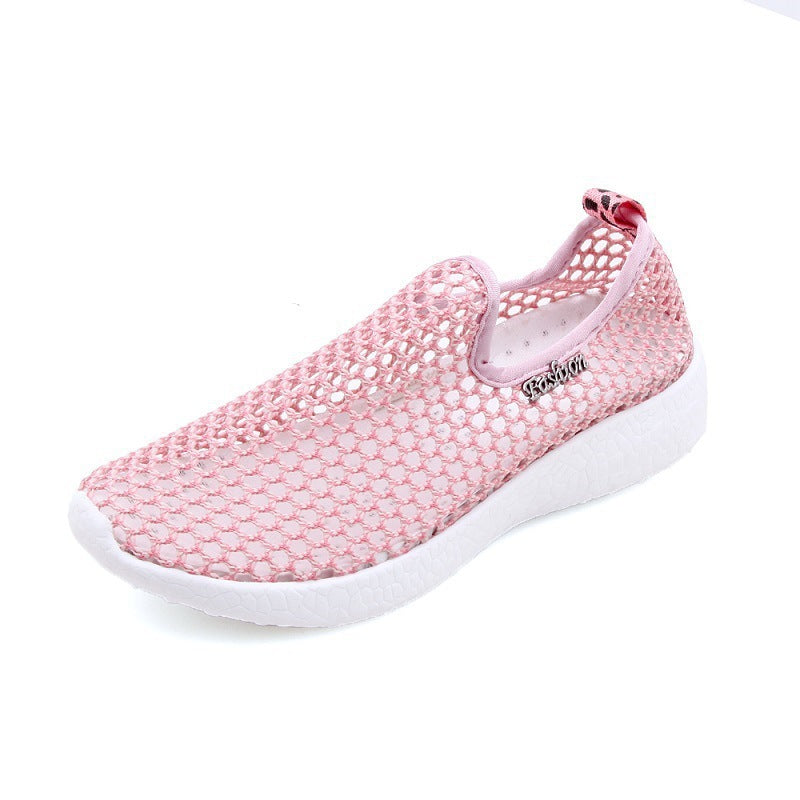Mesh Single Shoes Lightweight Sneakers - Snapitonline