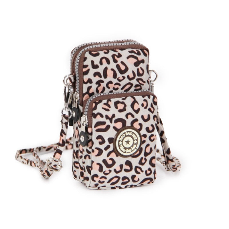 Small Shoulder Bags Nylon Women Mobile Phone Bags Mini Female Messenger Purse Lady Wallet New 2022 CrossBody Bag Sports Wallet - Snapitonline