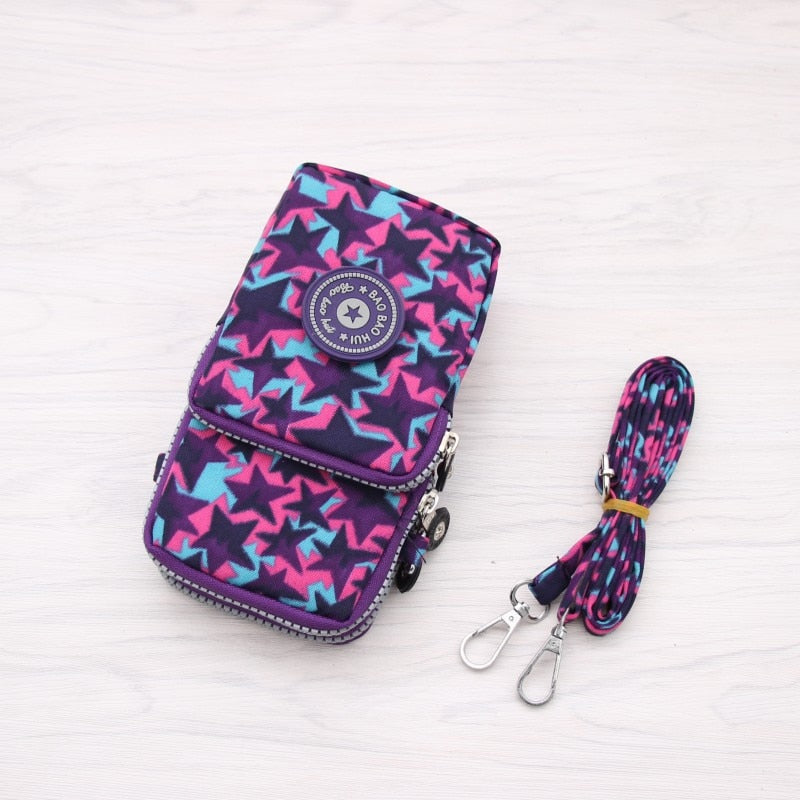 Small Shoulder Bags Nylon Women Mobile Phone Bags Mini Female Messenger Purse Lady Wallet New 2022 CrossBody Bag Sports Wallet - Snapitonline