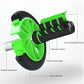 AB Wheel Roller Abdominal Exercise Home Fitness Equipment Abdominal Two And Three-Ab Roller Abdomen Thin Belly Mute Snapitonline