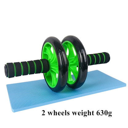 AB Wheel Roller Abdominal Exercise Home Fitness Equipment Abdominal Two And Three-Ab Roller Abdomen Thin Belly Mute Snapitonline